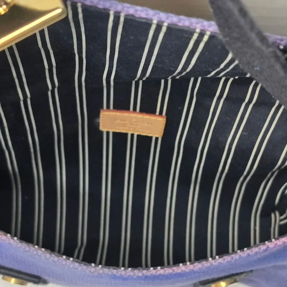 Louis Vuitton Blue Canvas Antigua Sac Rabat Bag